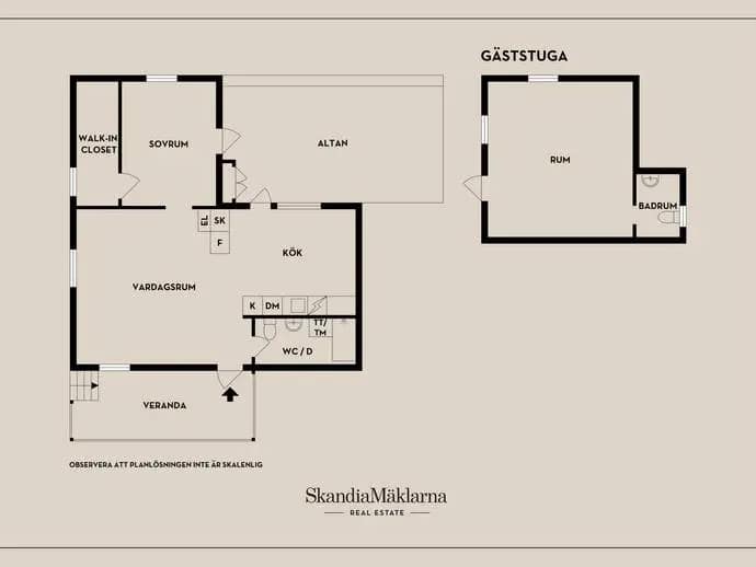 Floor plan for Vedahöjden 35