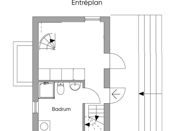 Planritning för Solhagen 2c