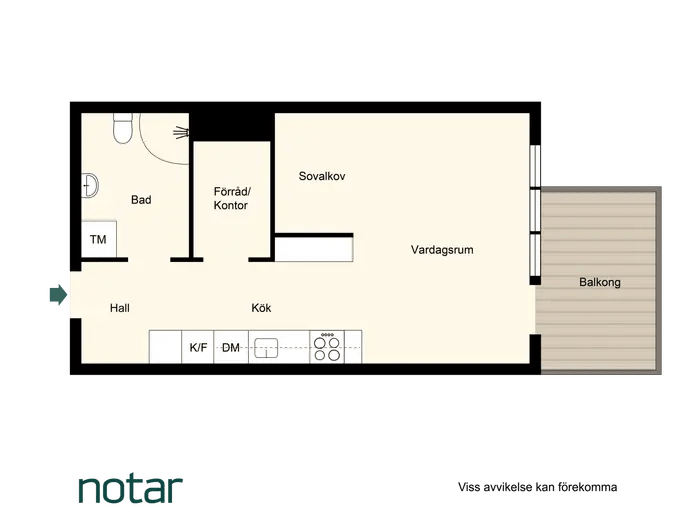 Floor plan for Nynäsvägen 90