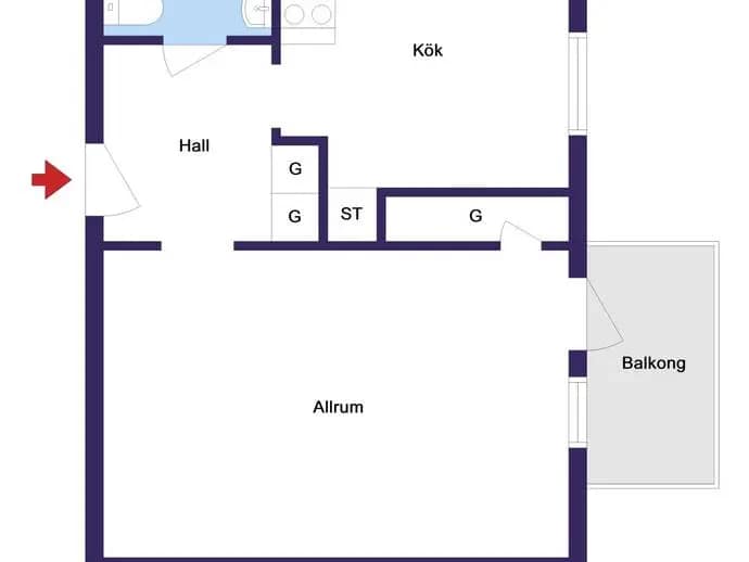 Floor plan for Ringvägen 114