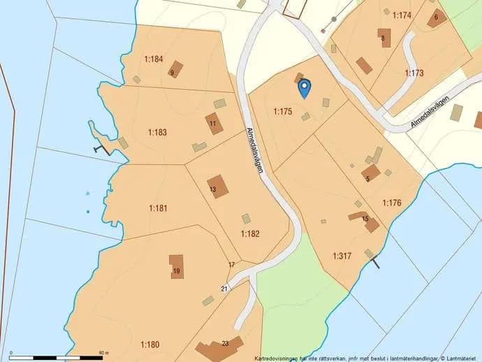 Floor plan for Almedalsvägen 7