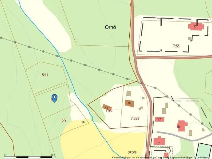 Floor plan for Lervassa
