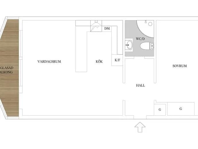 Floor plan for Vädurens gata 215