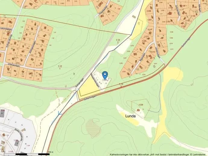 Planritning för Hasselsnoksvägen 17