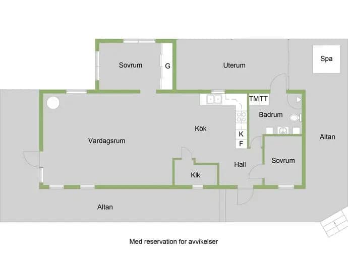 Planritning för Skogshyddevägen 22