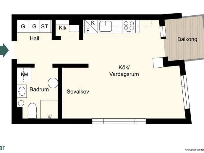 Floor plan for Turebergs allé 47