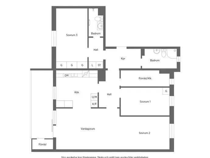 Planritning för Sidensvansvägen 42