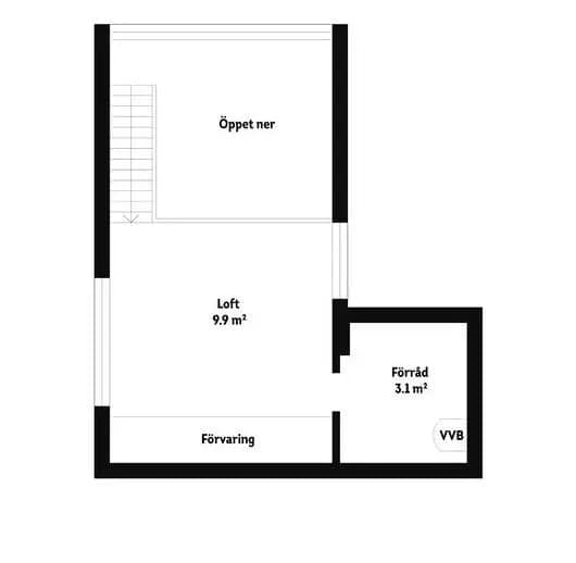 Floor plan for Stormansvägen 22C