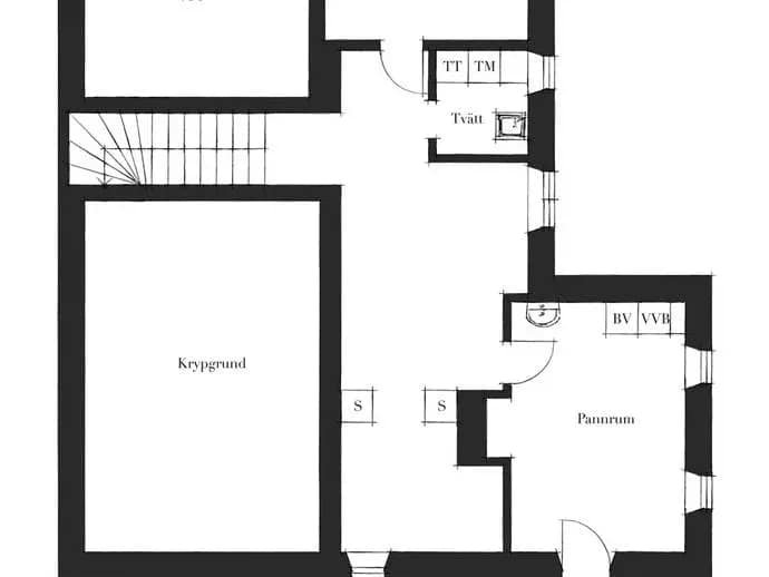 Planritning för Byggmästaregatan 4