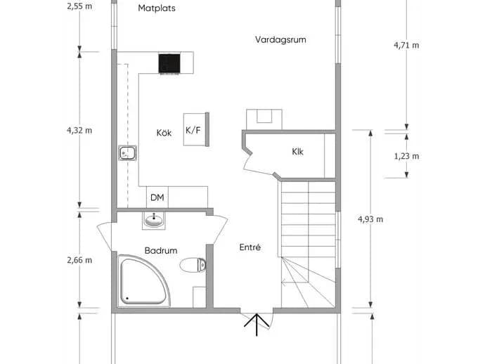 Planritning för Lövstigen 3