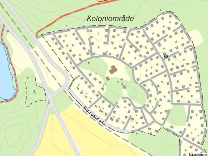 Planritning för Vitkålsstigen 2