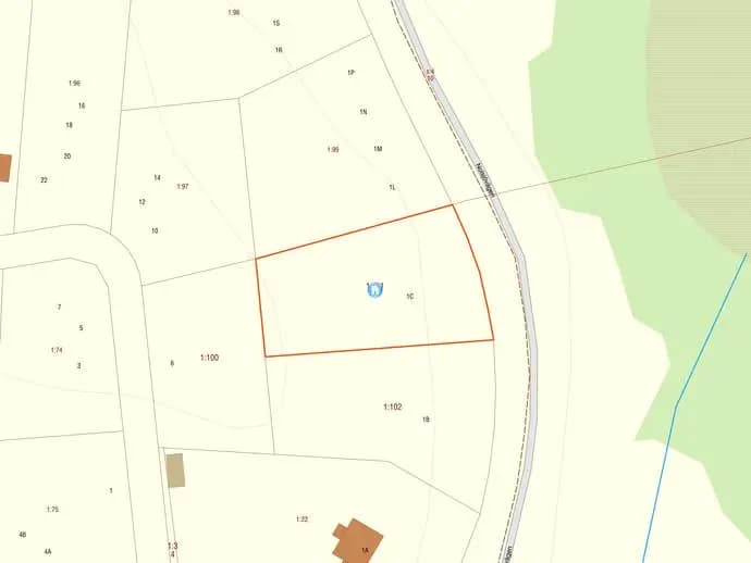 Floor plan for Nolsjövägen 1C