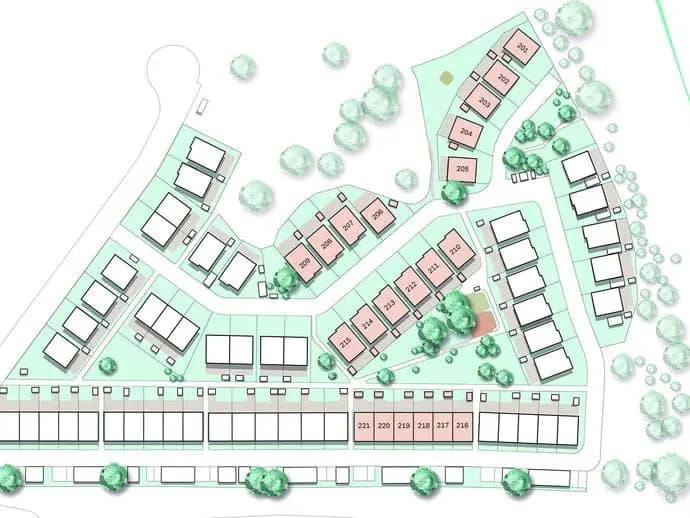 Planritning för Gullfaxegränd 22