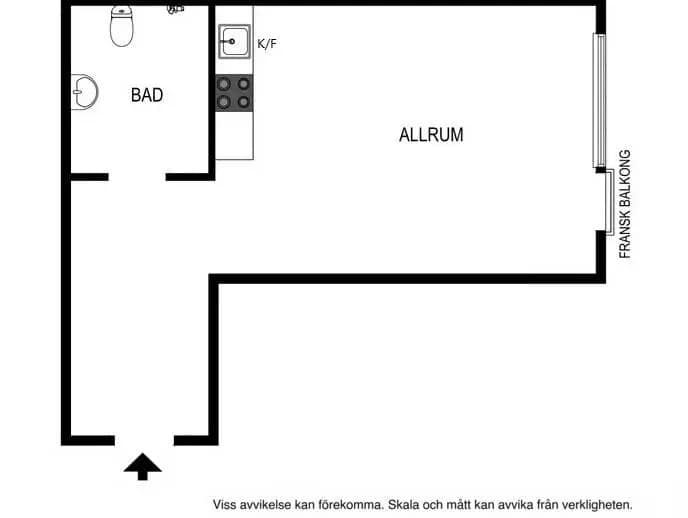 Floor plan for Trollvägen 2