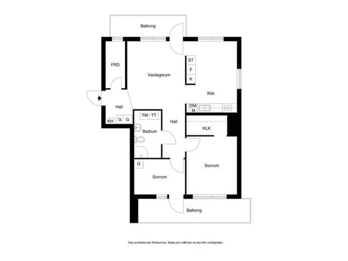 Planritning för Eriksgränd 9