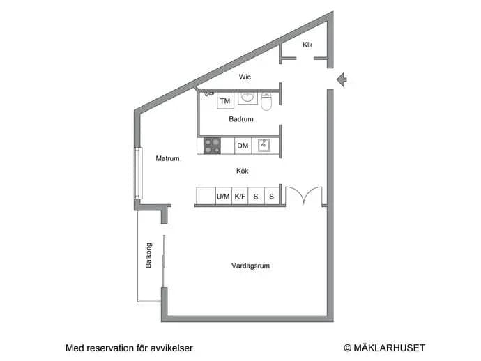 Floor plan for Logdansvägen 22