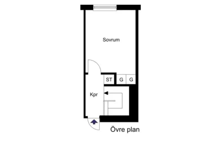 Floor plan for Hallonbergsplan 12