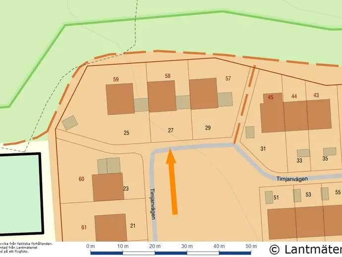 Planritning för Timjanvägen 27
