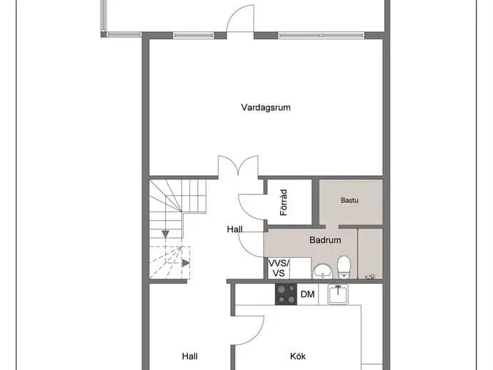 Planritning för Storskiftesvägen 142
