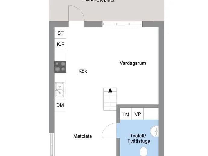 Planritning för Kyrkbyn 41