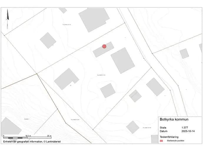 Planritning för Utsiktsvägen 5 & 5A, Två hus!