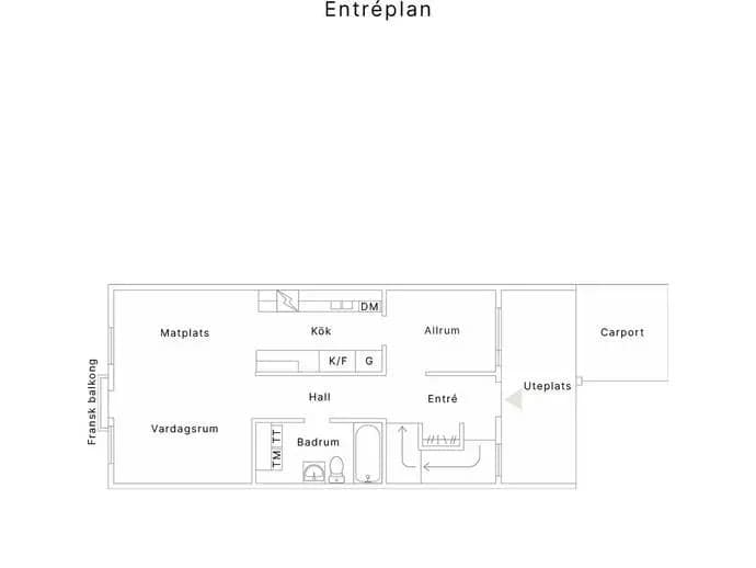 Floor plan for Pastorsvägen 13