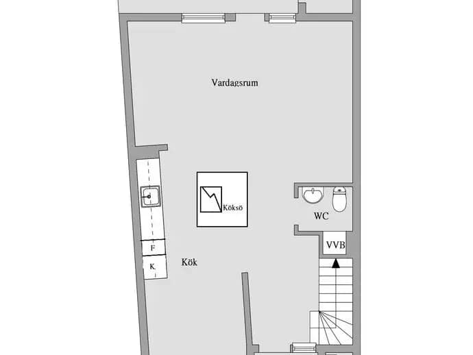 Floor plan for Vintervägen 32