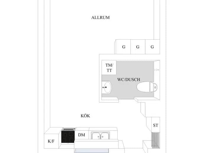 Floor plan for Optimusvägen 15
