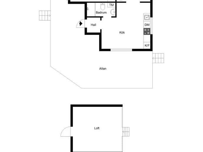 Floor plan for Bergshamra 503