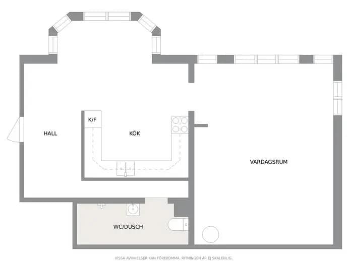 Planritning för Lilldalsvägen  22 a 