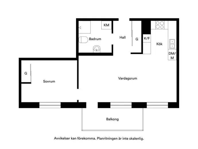 Planritning för Geijersgatan 2G