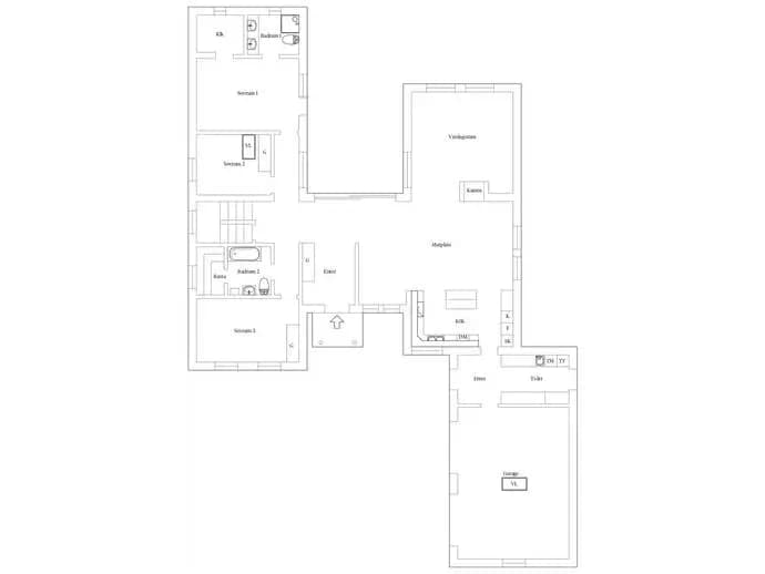 Floor plan for Lorenz väg 6