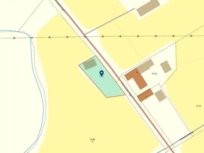 Floor plan for Komstadsvägen 11