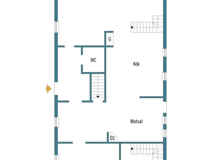 Floor plan for Ryadalsvägen 27
