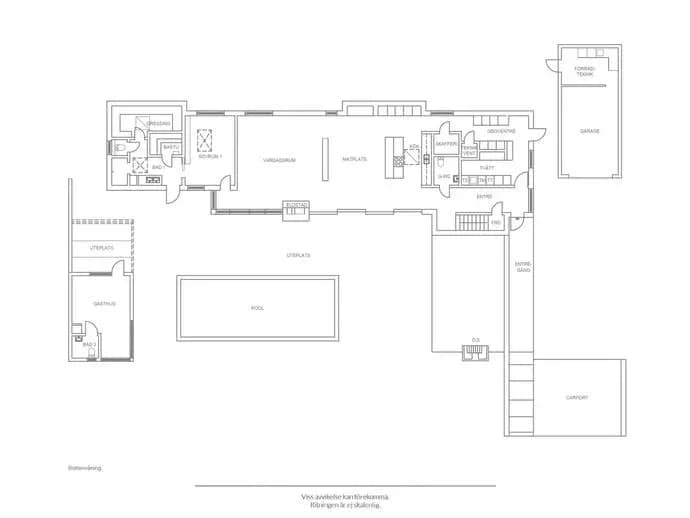 Floor plan for Norra Klockvägen 19