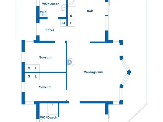 Planritning för Vintermyren 11