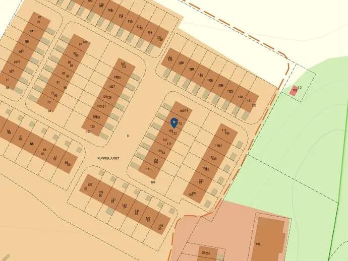 Planritning för Tvetgatan 159
