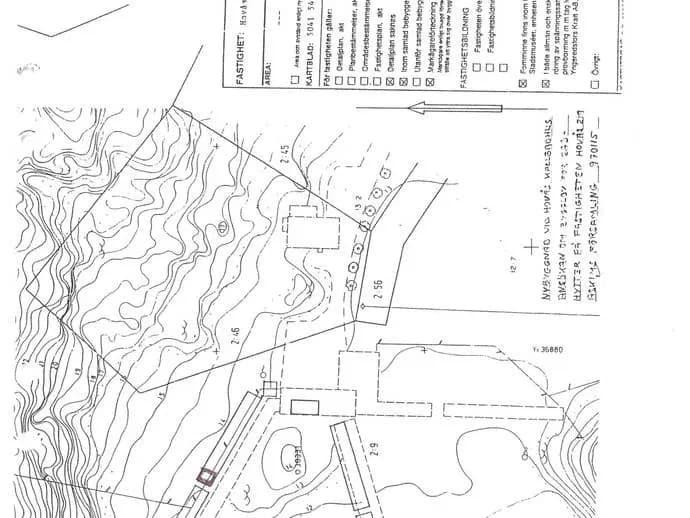 Floor plan for Hovås Kallbadhus/Sjöbod K8 & K9