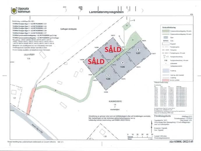 Planritning för Lilla Väsby 8E