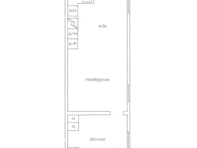 Planritning för Dragarbrunnsgatan 33