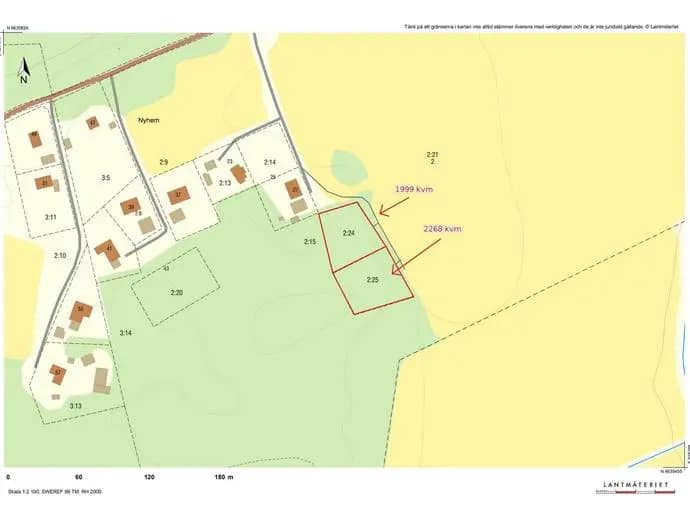 Planritning för Helgesta 27a och 27b