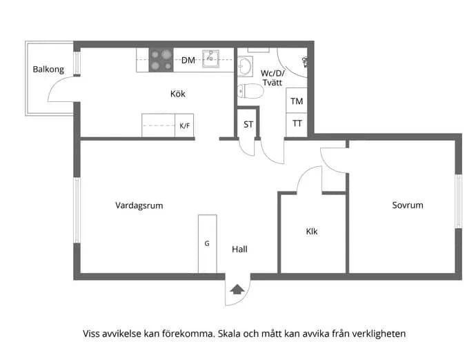 Floor plan for Sparvugglegränd 10