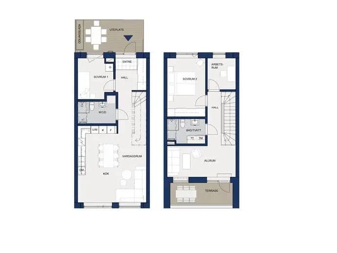 Floor plan for Saltängsgatan 80