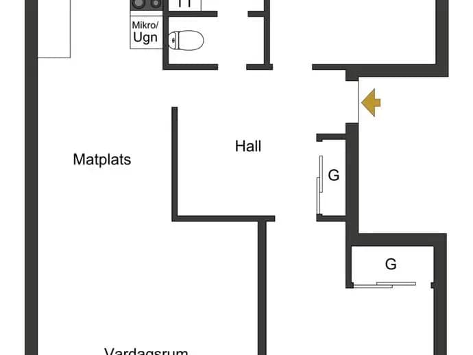 Planritning för Trestegsgatan 47