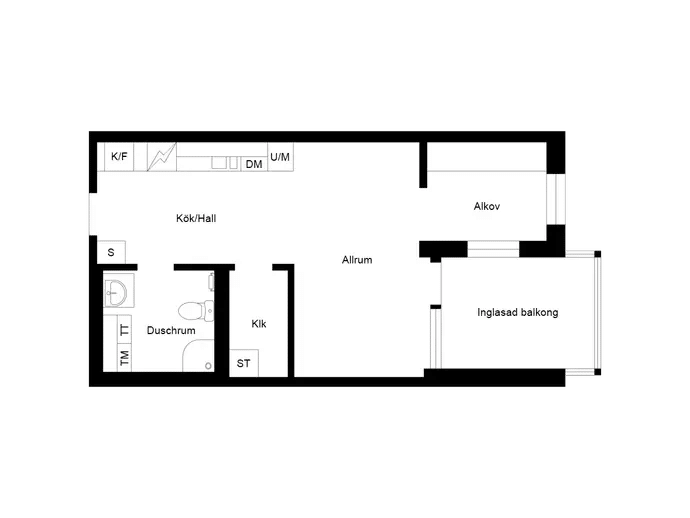 Planritning för Rotegatan 8