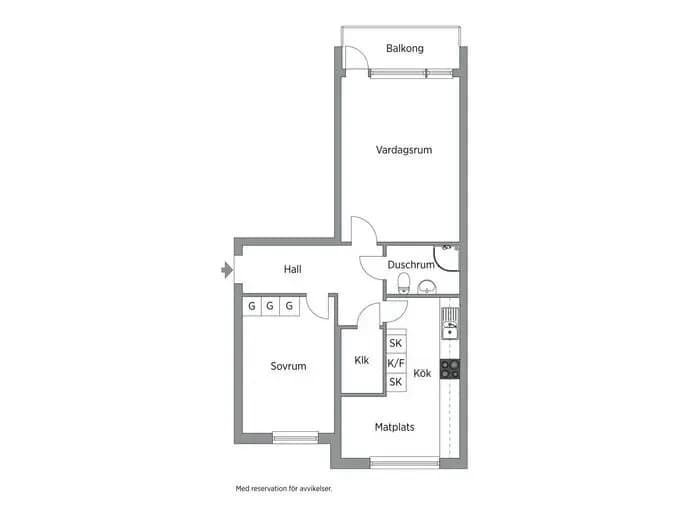 Planritning för Bergslagsgatan 69