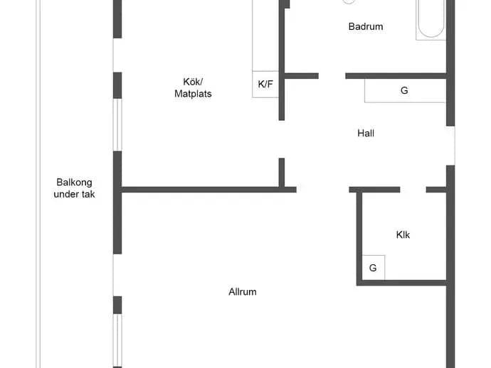 Planritning för Vilbergsgatan 237