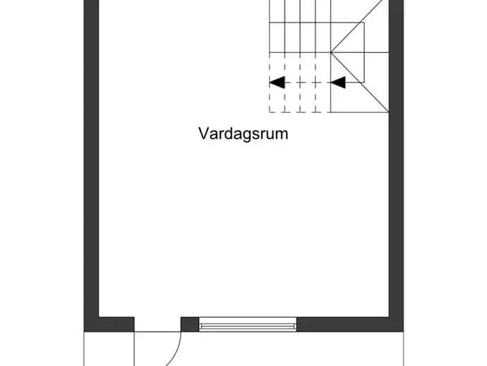 Planritning för Katterumsvägen 89