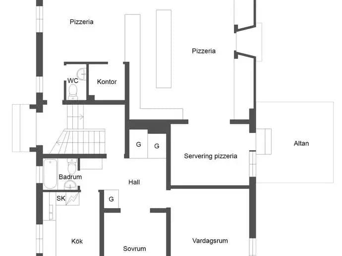 Planritning för Bergslagsvägen 26