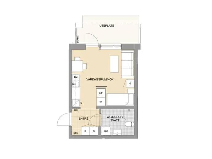 Floor plan for Årbylundsgatan 1